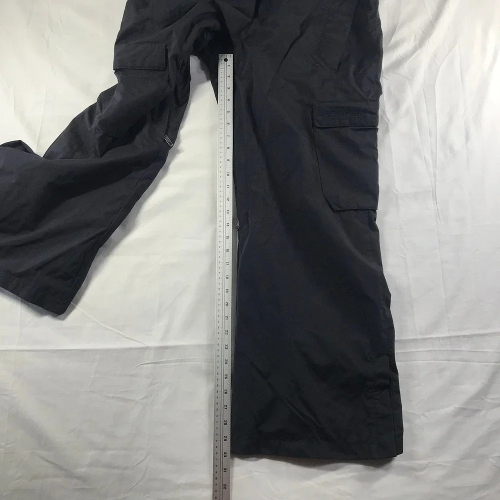 Bonfire Snowboarding Co Mens Black Cargo Snowboard Pants Classic Fit Medium M